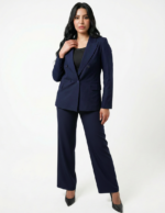 Double breasted women's blazer - Navy