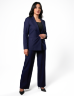 Double breasted women's blazer - Navy