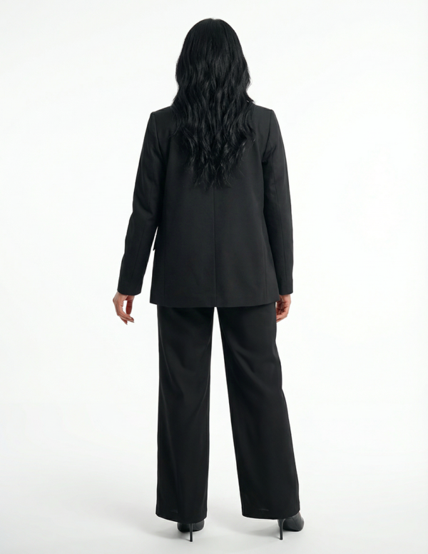 Double breasted women's blazer -  Black