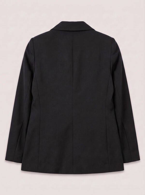 Double breasted women's blazer -  Black
