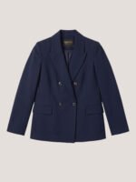 Double breasted women's blazer -  Navy