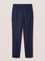 Regular women's suit trousers - Navy